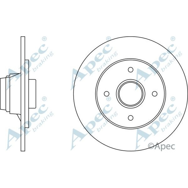 Apec Brake Disc image