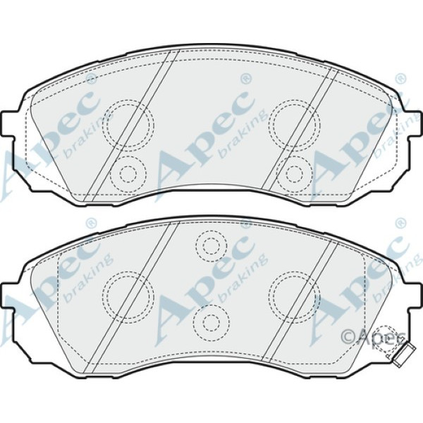 Apec Brake Pad image