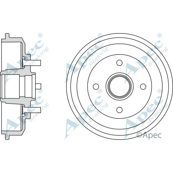 Apec Brake Drum image