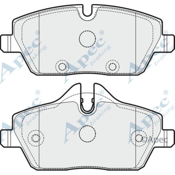 Apec Brake Pad image
