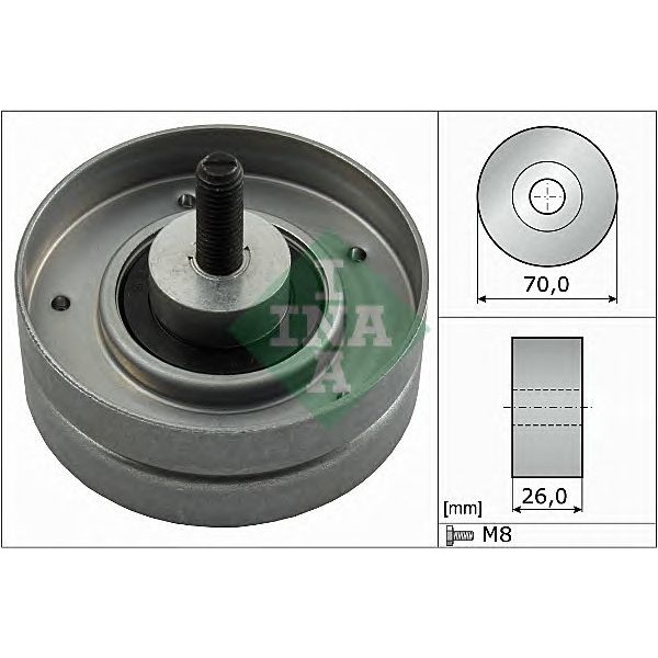 V Belt Deflection Pulley image