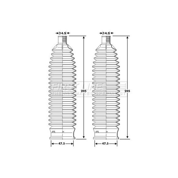 STEERING GAITER KIT image