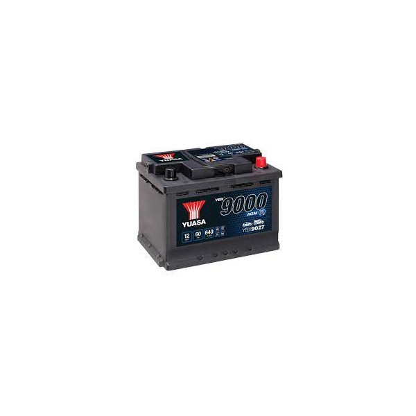 12V 60Ah 640A Yuasa AGM Start Stop Plus Battery image