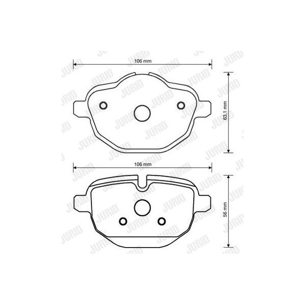 JURID BRAKE PAD image