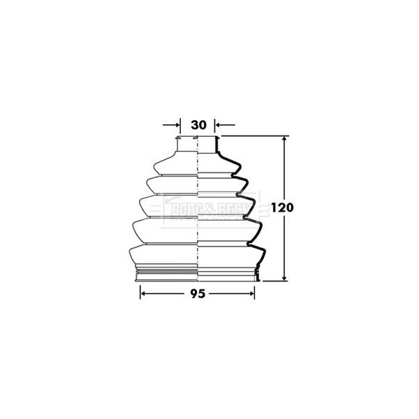 CV JOINT BOOT KIT image