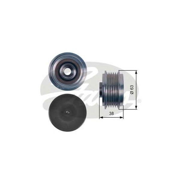 OVER RUNNING ALTERNATOR PULLEY image