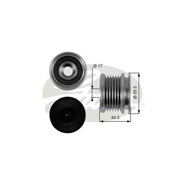 Over-Running Alternator Pulley image