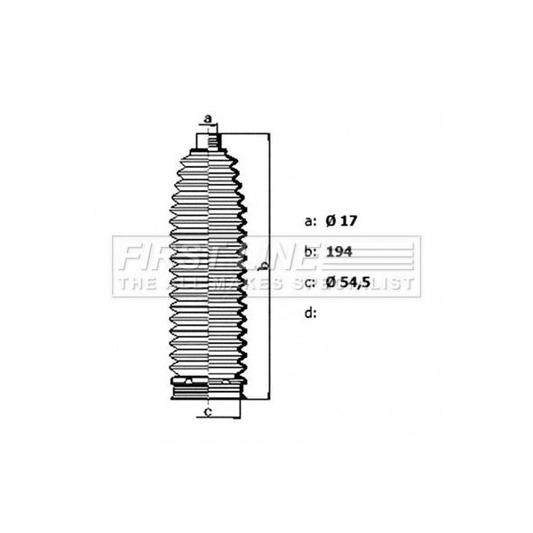 STEERING GAITER KIT image