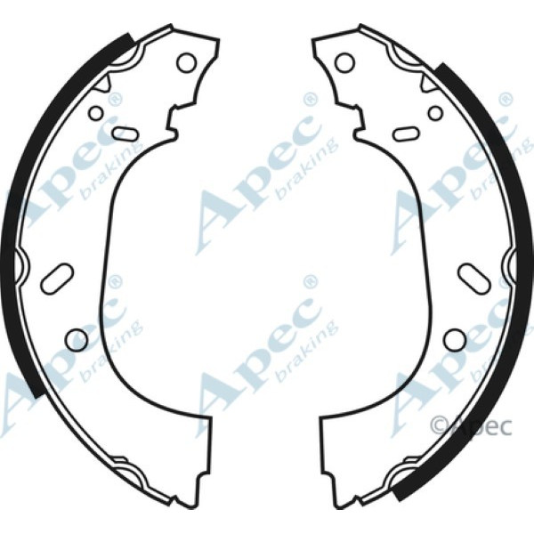 Brake Shoe Set image
