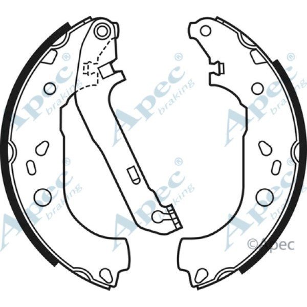 Brake Shoe Set image