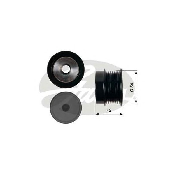 OVER RUNNING ALTERNATOR PULLEY image
