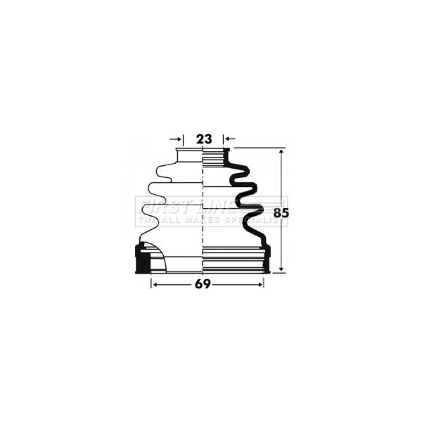 CV JOINT BOOT KIT image