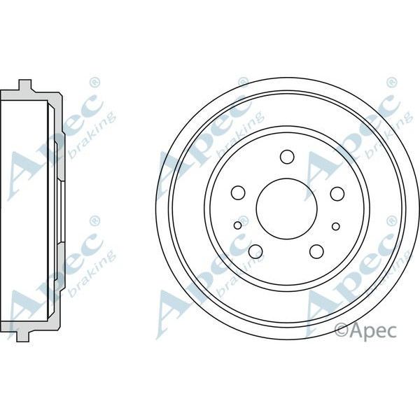 Apec Brake Drum image