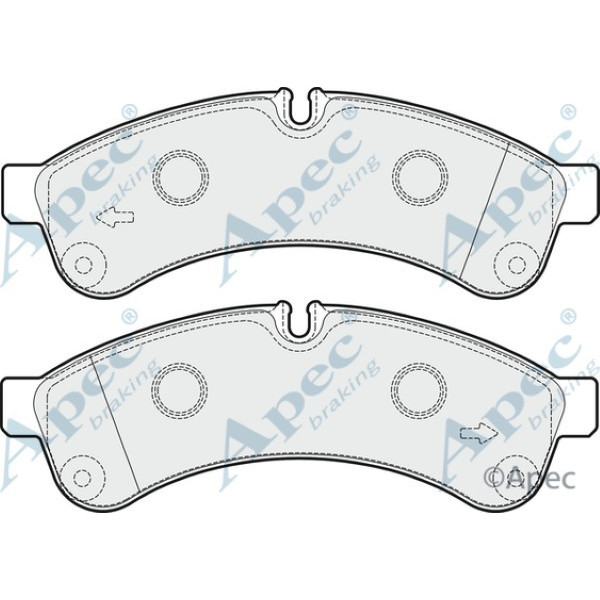 Apec Brake Pad image