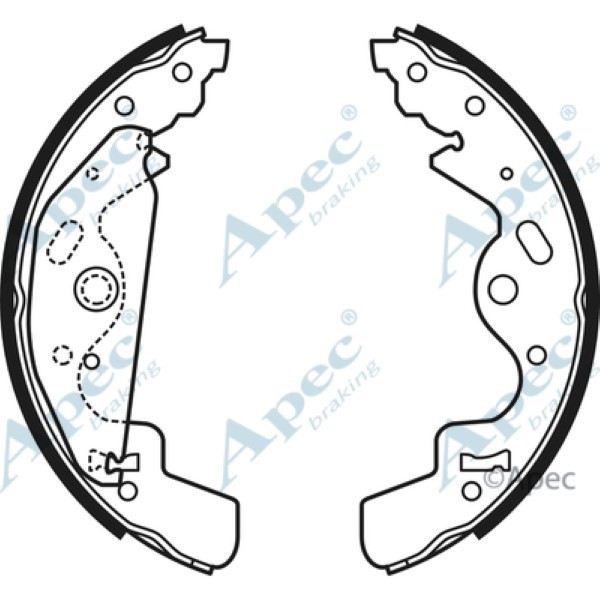Brake Shoe Set image