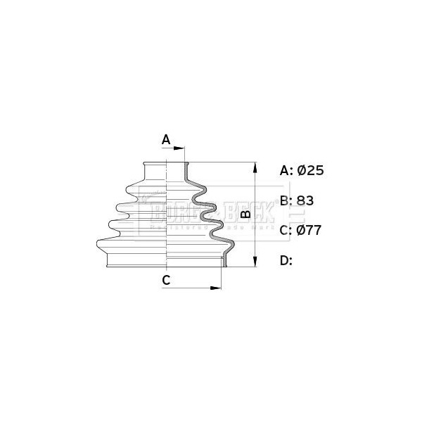 CV JOINT BOOT KIT image