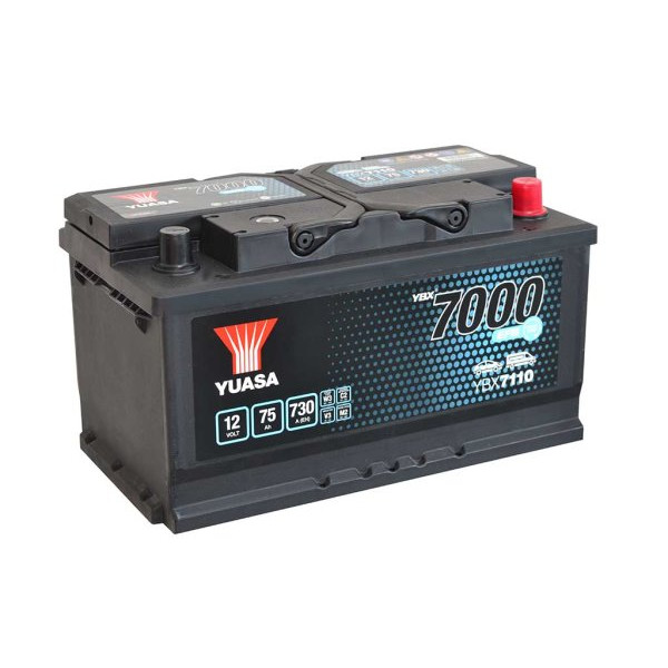 12V 75Ah 730A Yuasa EFB Start Stop Battery image