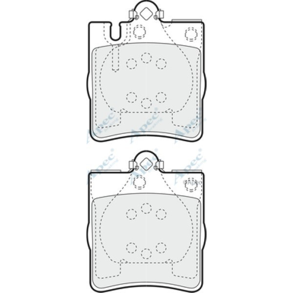 Apec Brake Pad image