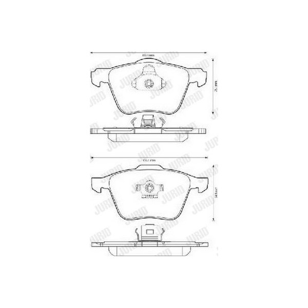 JURID BRAKE PAD image