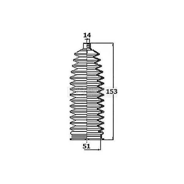 Steering Rack Boot Kit image