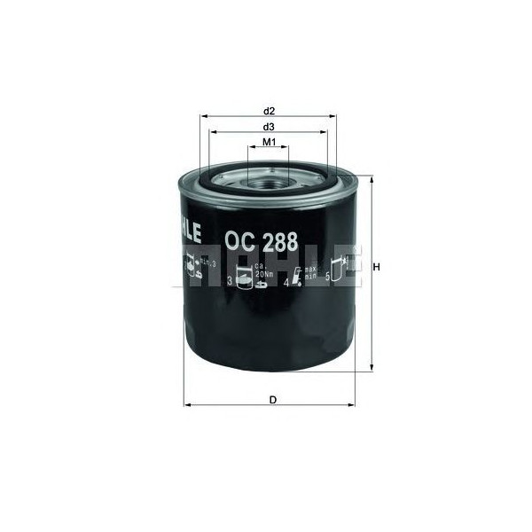 Oil Filter - Spin on image