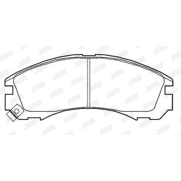 JURID BRAKE PAD image