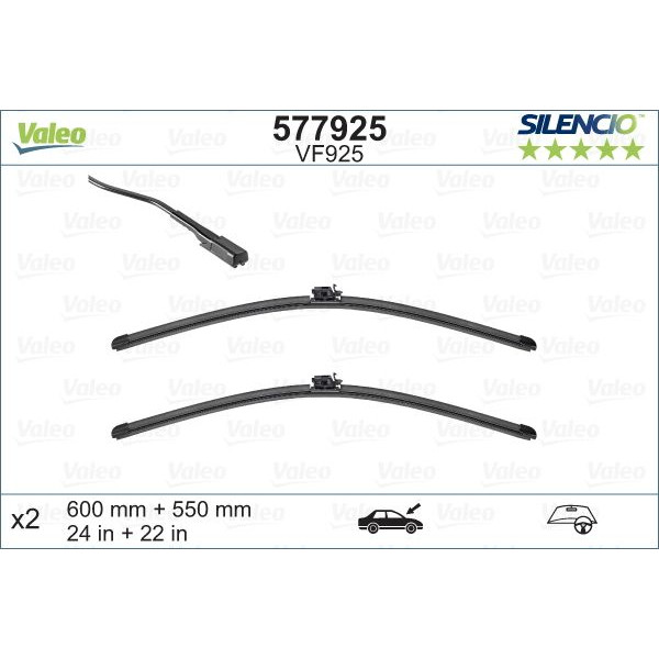 VF925 Silencio Wiper FB OE RHD Kit image