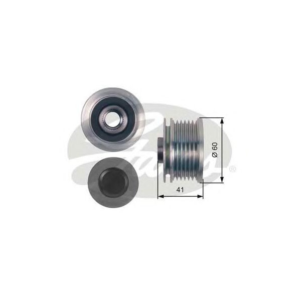 OVER RUNNING ALTERNATOR PULLEY image