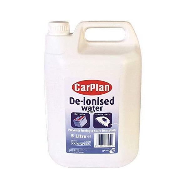 Carplan De-Ionised Water 5Ltr image