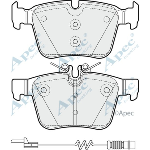 Apec Brake Pad image