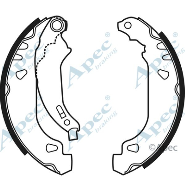 Brake Shoe Set image