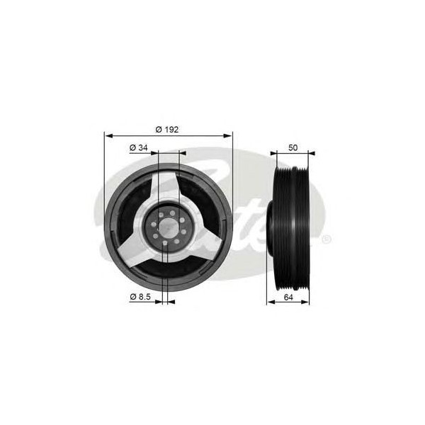 TORSIONAL VIBRATION DAMPER image