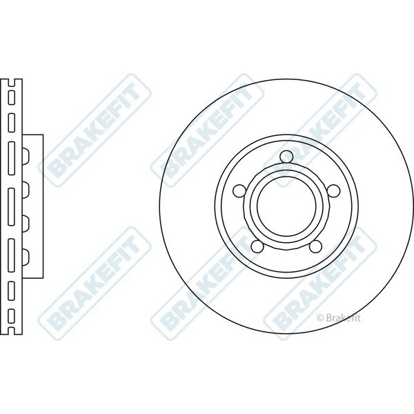 BrakeFit Disc Single image