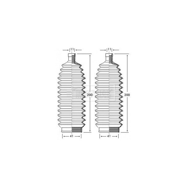 STEERING GAITER KIT image