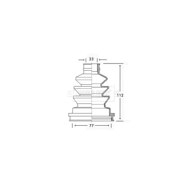 CV JOINT BOOT KIT image