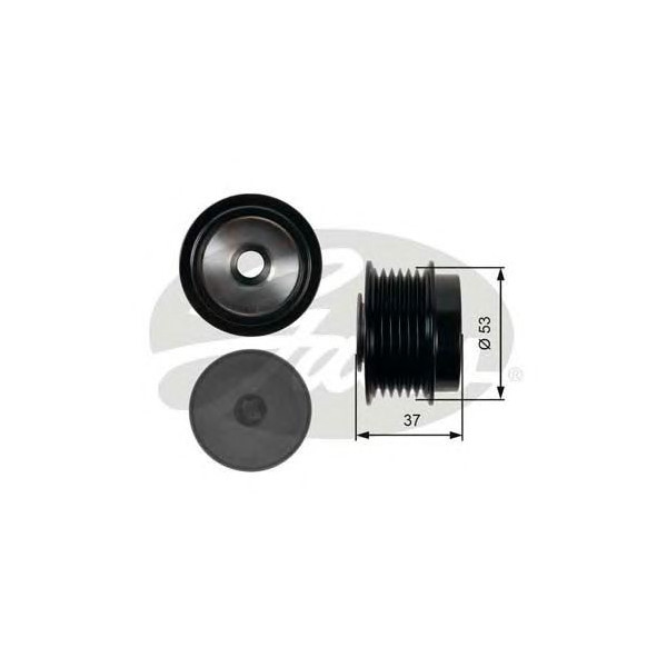 OVER RUNNING ALTERNATOR PULLEY image