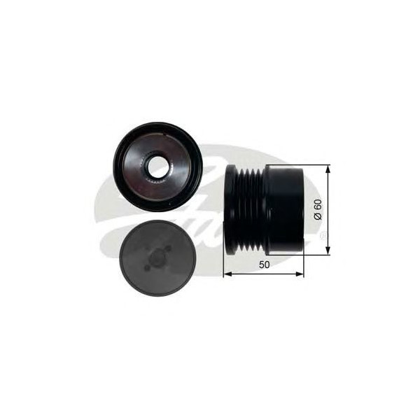 OVER RUNNING ALTERNATOR PULLEY image