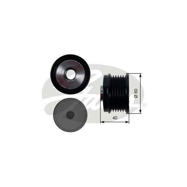 OVER RUNNING ALTERNATOR PULLEY image