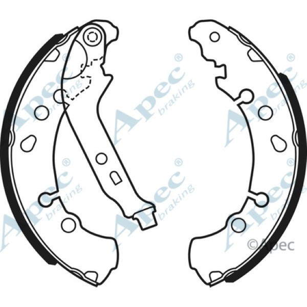 Brake Shoe Set image