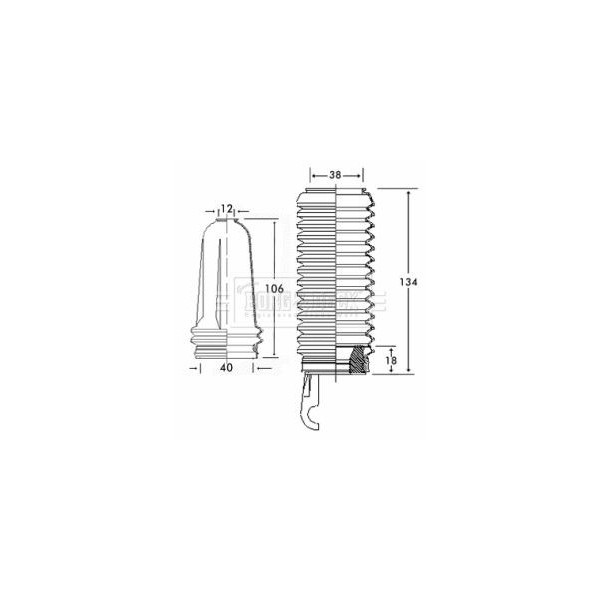 STEERING GAITER KIT image