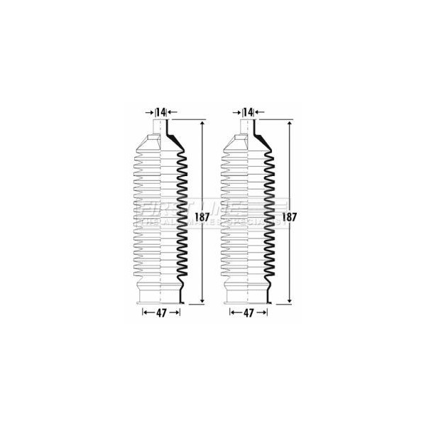 STEERING GAITER KIT image