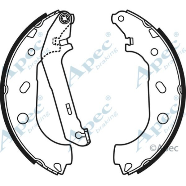 Brake Shoe Set image