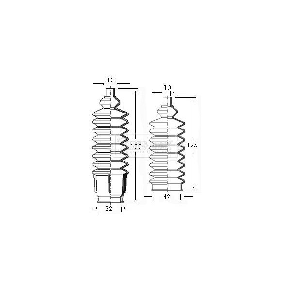 STEERING GAITER KIT image