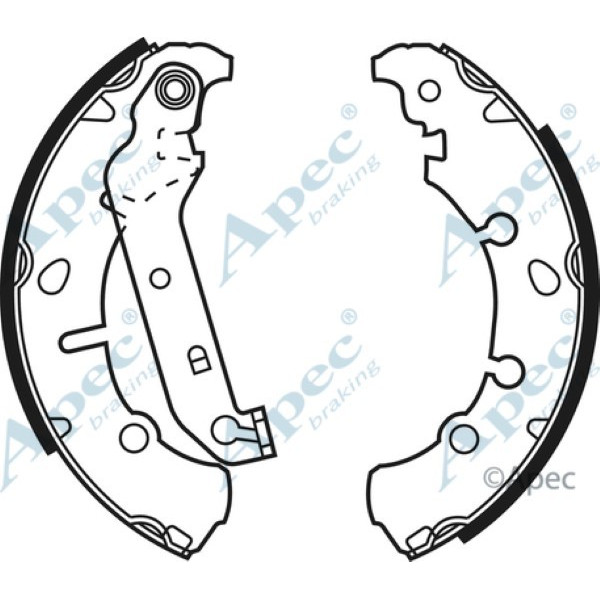 Apec Brake Shoe image