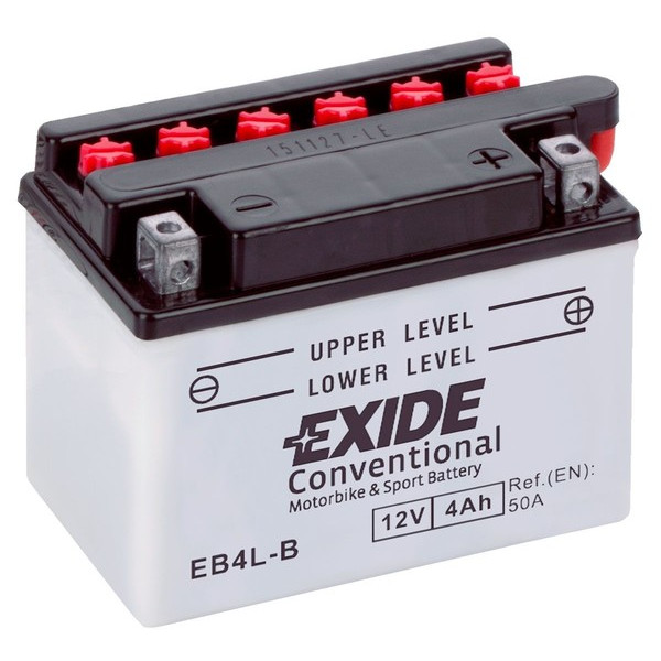 12V CONVENTIONAL MOTORCYCLE BATTERY image