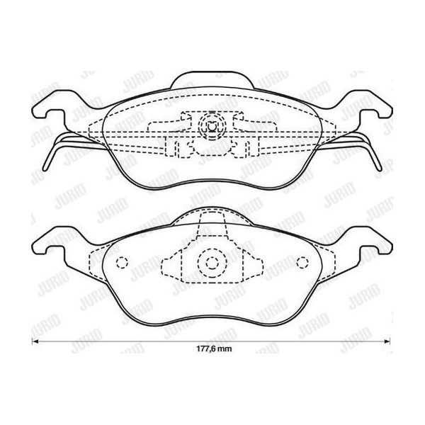 JURID BRAKE PAD image