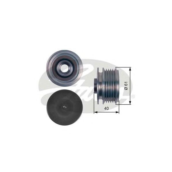 OVER RUNNING ALTERNATOR PULLEY image