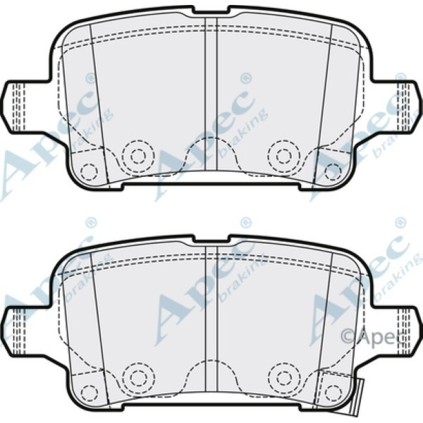 Apec Brake Pad image