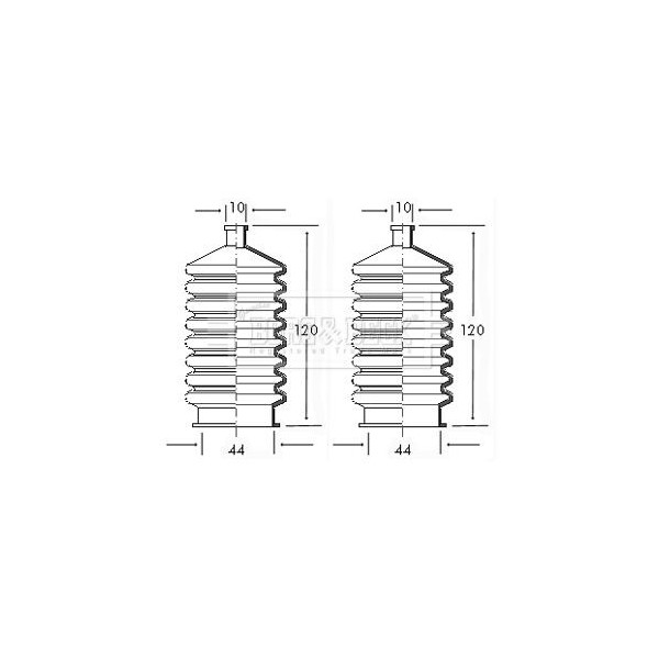 STEERING GAITER KIT image