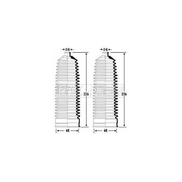 STEERING GAITER KIT image